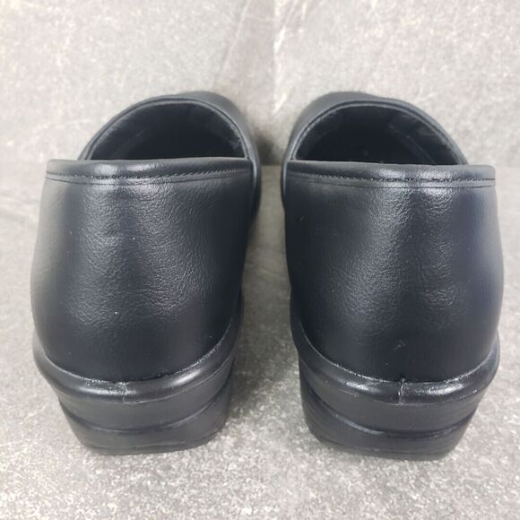 Easy Street Easy Works Shoes Womens 7.5 M Black Lyndee Comfort Clog - Picture 5 of 8